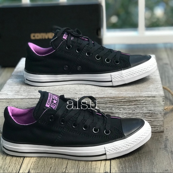 converse madison ox black